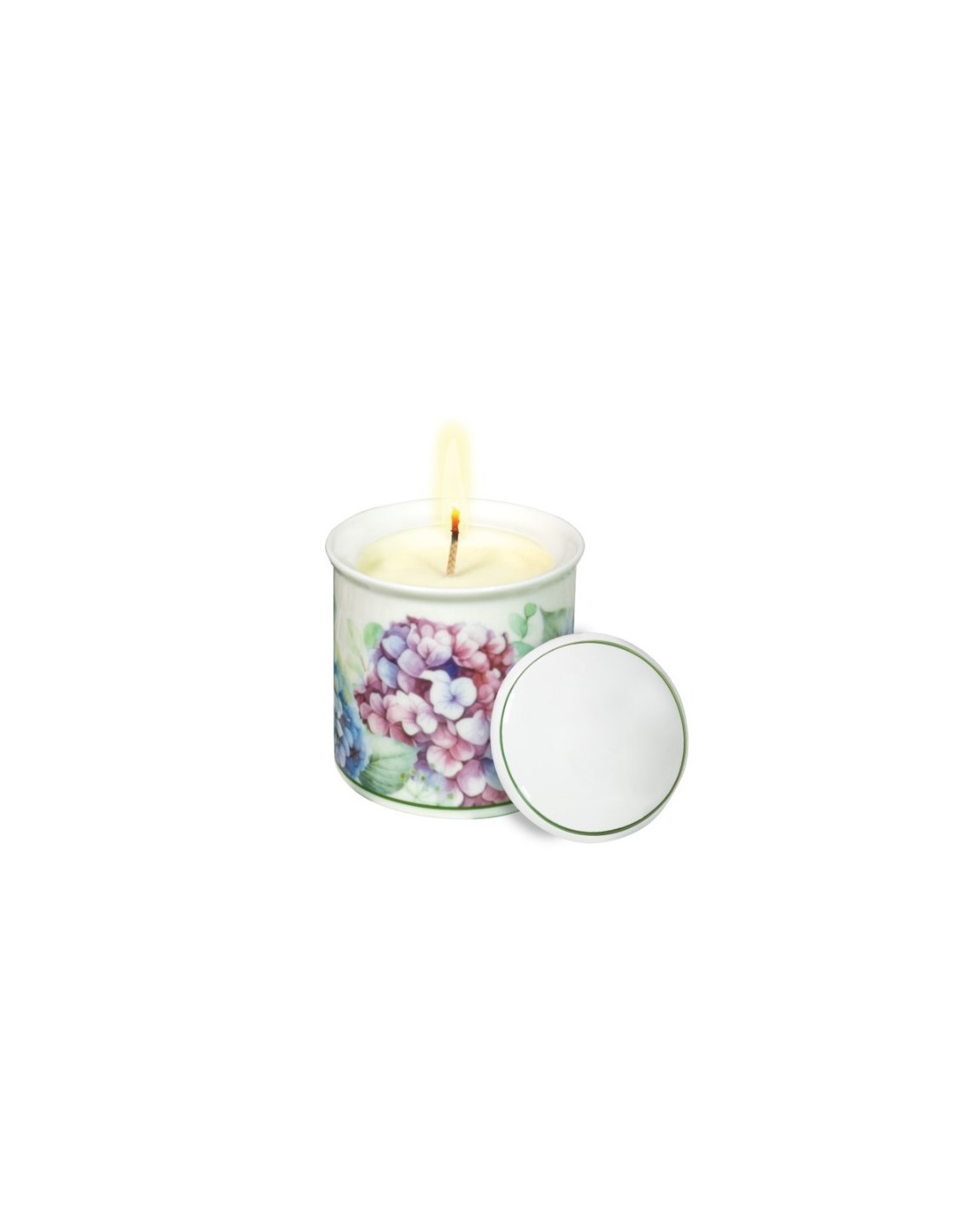 Brandani Candela Flora New Bone China e Cera di Soia 8,5x9 cm | shopincasa.it