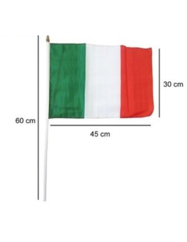 BANDIERA 57373 ITALIA 30X45CM su Shop in Casa