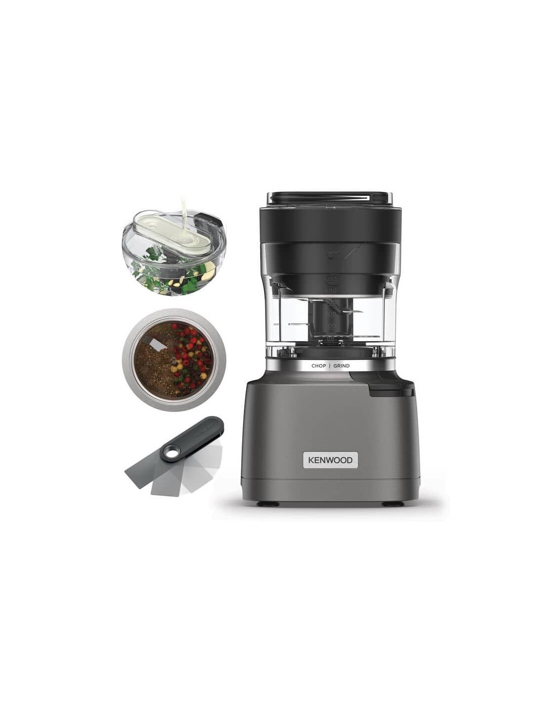Kenwood Duo Prep CHP80.000SI tritatutto e macinino 2-in-1 800W | shopincasa.it