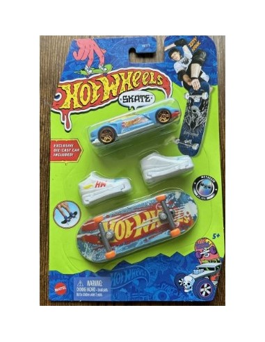 HOTWHEELS HGT71 SKATEBOARD ASSORTITO CON VEICOLO