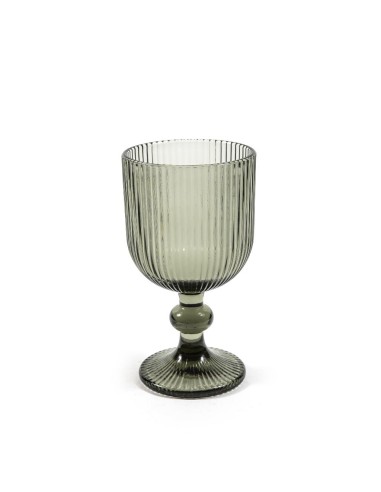 CALICE 08172 VETRO VERDE SCURO 230ML 8X14,5CM su Shop in Casa