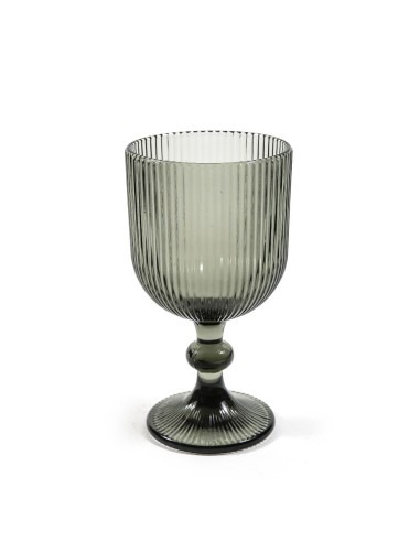 CALICE 08233 VETRO VERDE SCURO 350ML 9X16,5CM su Shop in Casa