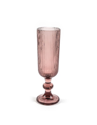 FLUTE 08325 VETRO ROSA 150ML 6X18,5CM su Shop in Casa