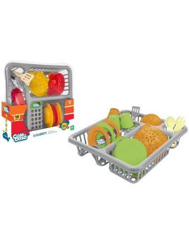 SCOLAPIATTI 40380 CON ACCESSORI 14PZ su Shop in Casa