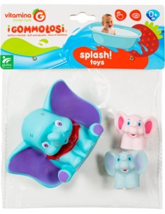 INFANZIA: vendita online VITAM G 05396 CONF 3 GOMMOLOSI ELEFANTI in offerta
