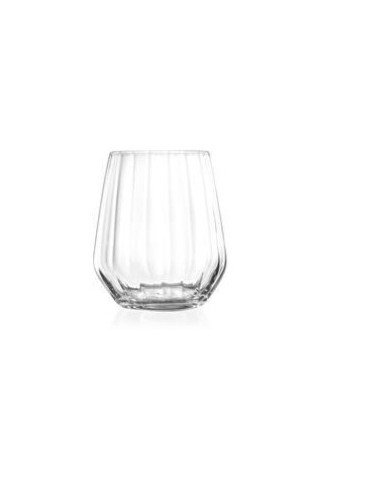 BICCHIERI ACQUA VINO BIBITA: vendita online Set 6 Bicchieri Acqua Optiq 43 cl RCR Cristalleria Italiana in offerta