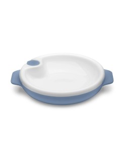 ACCESSORI: vendita online Nuvita Piatto Termico con Serbatoio Pappa Calda Blu 1429 - Mantieni la Pappa del Tuo Bambino alla G...