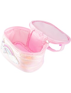 GIOCHI GIRL: vendita online GIRABRILLA Puffer Borsetta Unicorno, Mini Beauty Case, Paillettes Cangianti, Nice Group, Accessor... 2