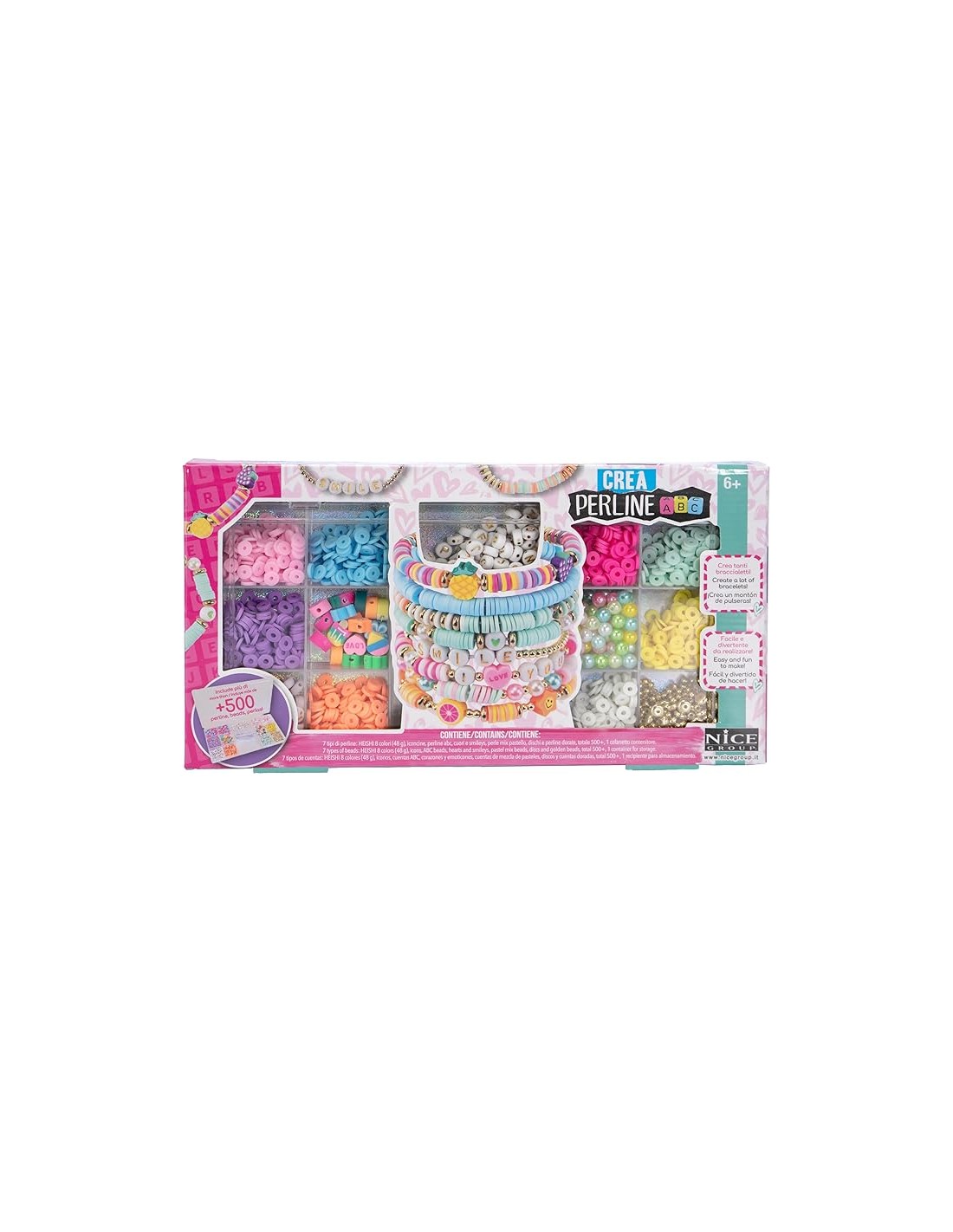 GIOCHI GIRL: vendita online Crea Perline, perline Heishi, perline ABC, bracciali, collane, decorazioni, bambini 6+ in offerta