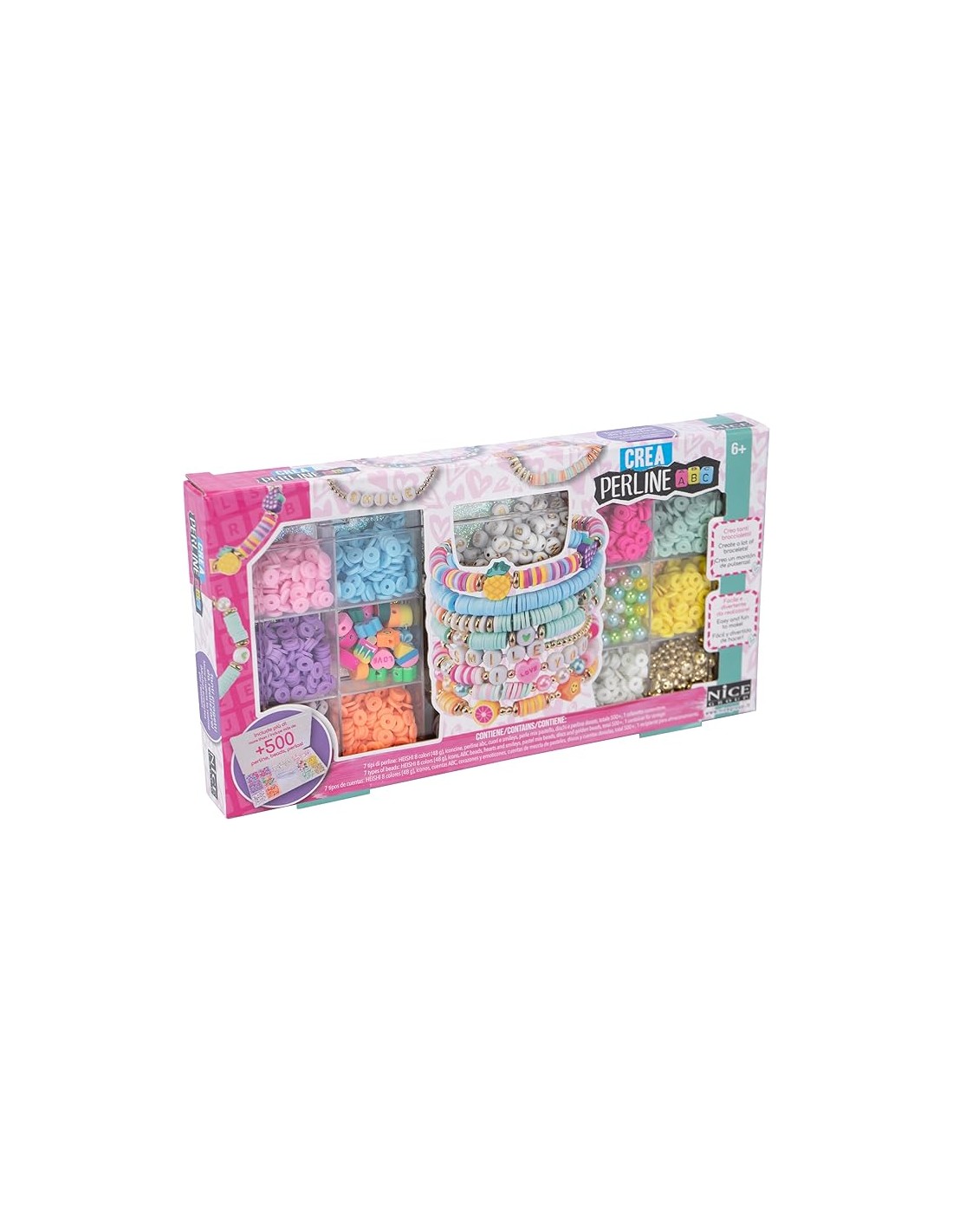 GIOCHI GIRL: vendita online Crea Perline, perline Heishi, perline ABC, bracciali, collane, decorazioni, bambini 6+ in offerta