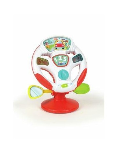 Clementoni - Volante Giocattolo Interattivo per Bambini, Gira e Gui...