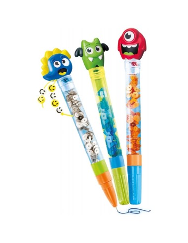 IDEA CLEMENTONI PER CREAZIONI CON PENNE MOSTRUOSE PER BAMBINI su Sh...