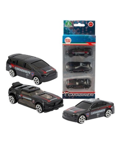 CARABINIERI CBN08 SET 3 AUTO 1:64 ASSORTITO