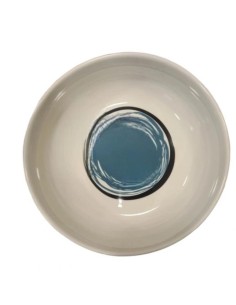 EDGE VIBES TEAL PIATTO FONDO 18,5CM su Shop in Casa