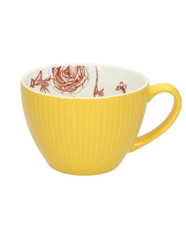 NEW MILK C BREAKFAST TIME TAZZA JUMBO 490CC GIALLO su Shop in Casa