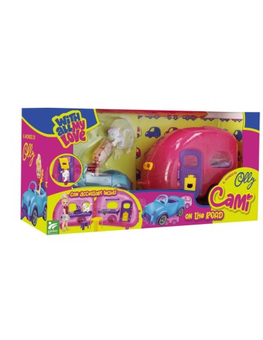 OLLY 42201 PLAYSET CARAVAN CON ACCESSORI