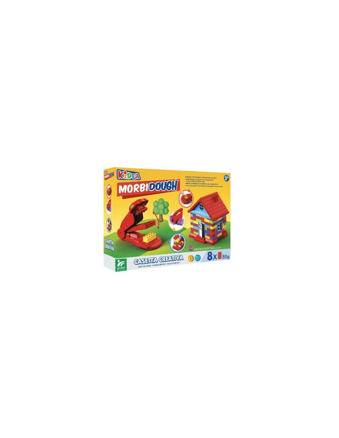 MORBIDOUGH 40873 CREA CASA CON 8 TUBETTI 80GR su Shop in Casa