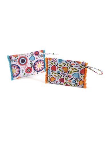 POCHETTE 13688 TESSUTO 30X22CM ASSORTITO su Shop in Casa