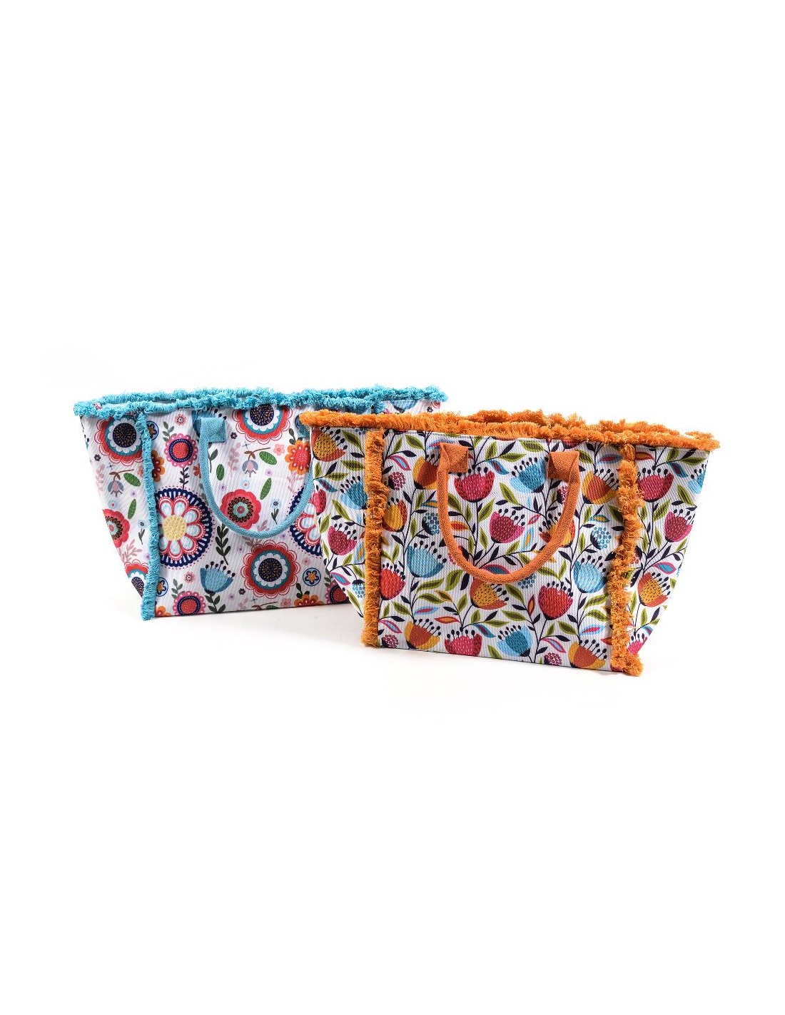 BORSA 08882 TESSUTO TESSUTO 36X31X20CM ASSORTITO su Shop in Casa
