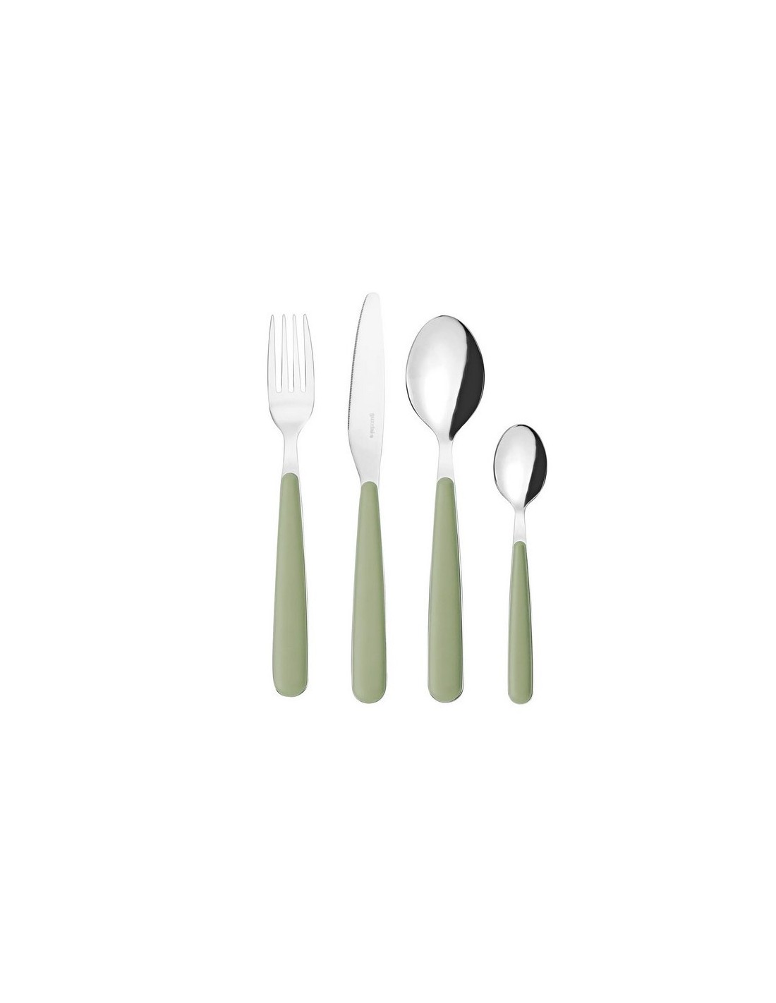 TAVOLA E CUCINA: vendita online SET 24 POSATE SEAWEED GREEN POP in offerta