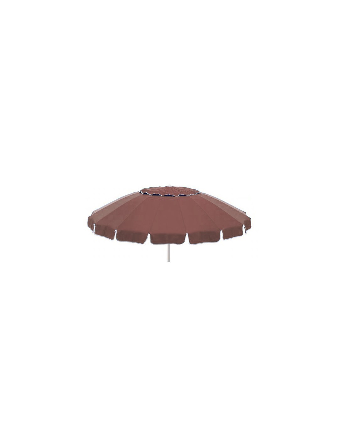 OMBRELLONI SPIAGGIA: vendita online Ombrellone Professional 200 cm, alluminio, palo Ø32 mm, 8 stecche fibra vetro 5 mm, Allus...