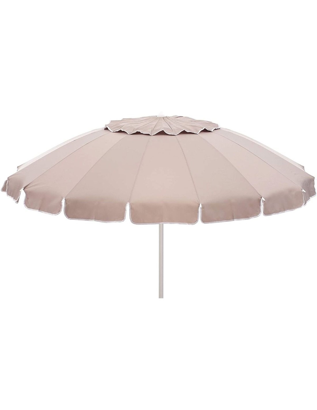 OMBRELLONI SPIAGGIA: vendita online Ombrellone Professional 200 cm, alluminio, palo Ø32 mm, 8 stecche fibra vetro 5 mm, Allus...