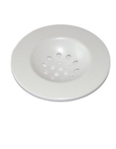 GRIGLIA TONDA PLASTICA BIANCO su Shop in Casa