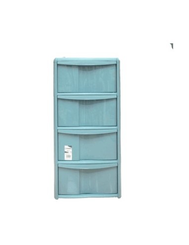 CASSETTIERE: vendita online Tontarelli, cassettiera Bambù 4 cassetti, Delfin,38x39x78h cm, mobile salvaspazio, casa, ufficio ...