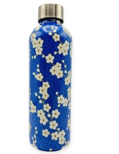 THERMOS E PORTAVIVANDE: vendita online BOTTIGLIA TERMICA INOX 500CC BLU JAPAN COLLECTION in offerta