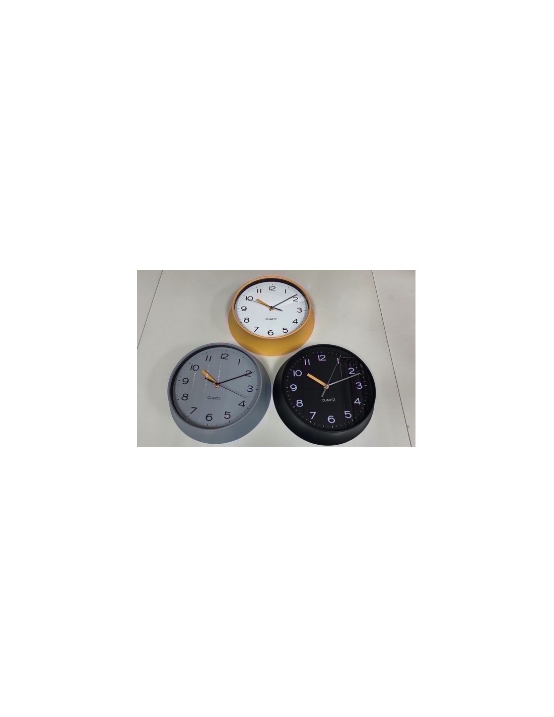 OROLOGIO PARETE 106370 PLASTICA 29,5CM ASSORTITO su Shop in Casa