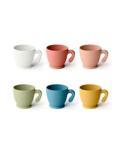 ACCESSORI VARI: vendita online SET 6 TAZZINE CAFFE 21425552 80CC COLORI ASSORTITI in offerta
