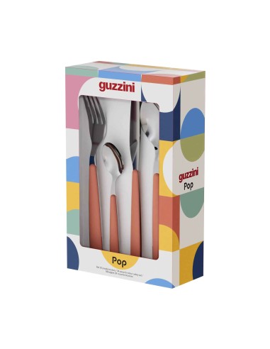 TAVOLA E CUCINA: vendita online SET 24 POSATE TERRACOTTA POP in offerta