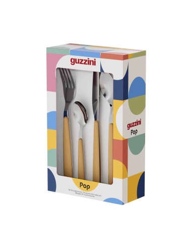 TAVOLA E CUCINA: vendita online SET 24 POSATE YELLOW POP in offerta