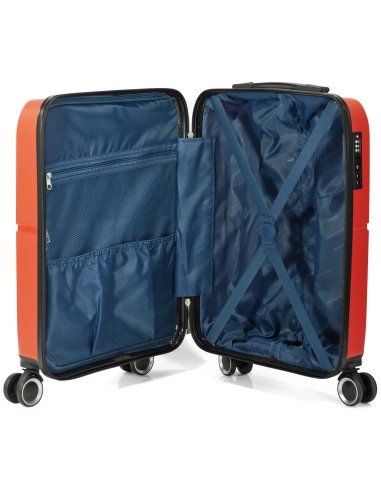 TROLLEY BZ.5755 3 MIS ROSA CORALLO 70CM 4RUOTE su Shop in Casa