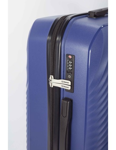 TROLLEY BZ.5755 3 MIS BLU 70CM 4RUOTE su Shop in Casa