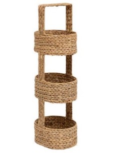 Scaffale con 3 ceste Serena Atmosphera Giacinto d'acqua 91 cm shopincasa.it