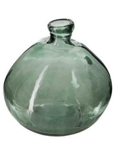 Atmosphera Vaso Dame Jeanne Verde Cachi D33 cm | shopincasa.it
