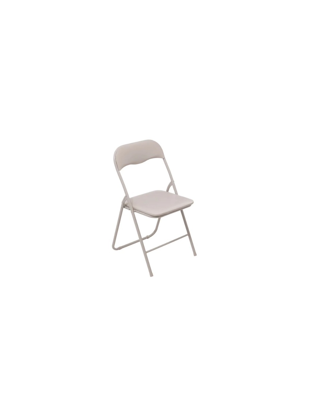 Sedia pieghevole 5five in PVC beige - shopincasa.it