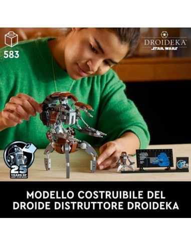 GIOCATTOLO PUBBLICIZZATO: vendita online STAR WARS 75381 DROIDEKA in offerta