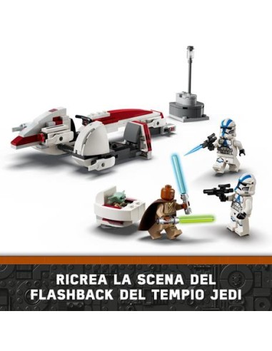 GIOCATTOLO PUBBLICIZZATO: vendita online STAR WARS 75378 FUGA DEL BARC SPEEDER in offerta