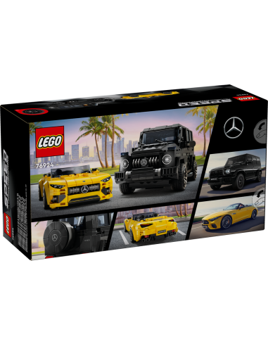 GIOCATTOLO PUBBLICIZZATO: vendita online SPEED 76924 MERCEDES AMG G 63 E MERCEDES AMG SL 63 LEGO in offerta