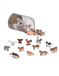 BARATTOLO ANIMALI BTT6001Z 60PZ ASSORTITI