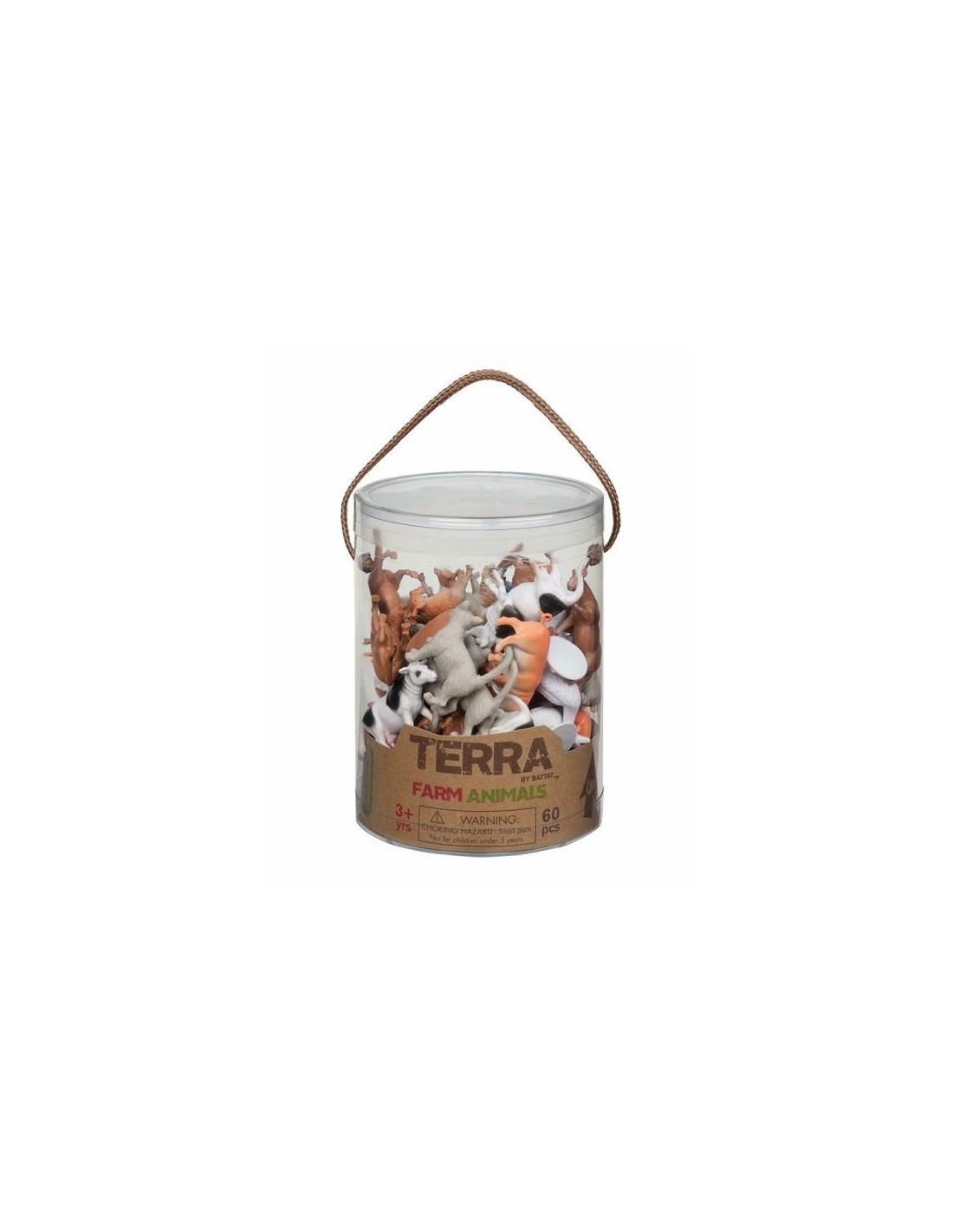 BARATTOLO ANIMALI BTT6001Z 60PZ ASSORTITI