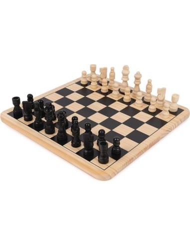 GIOCO 6066796 SCACCHI DAMA E TRIS