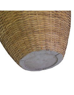 VASI D'ARREDO: vendita online PORTAVASO CEMENTO BAMBOO 49xH.43cm 363679 in offerta 2