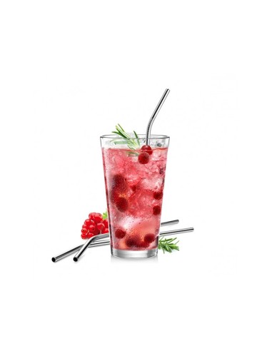 SET 4 CANNUCCE INOX 308866 CON SPAZZOLINO
