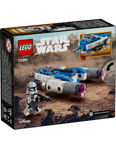 GIOCATTOLO PUBBLICIZZATO: vendita online STAR WARS 75391 MICROFIGHTER Y-WING DI CAPTAIN REX in offerta
