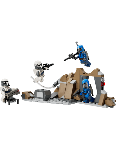 GIOCATTOLO PUBBLICIZZATO: vendita online STAR WARS 75373 BATTLE PACK AGGUATO SU MANDALORE in offerta