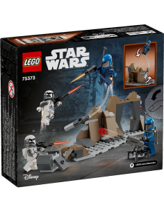 GIOCATTOLO PUBBLICIZZATO: vendita online STAR WARS 75373 BATTLE PACK AGGUATO SU MANDALORE in offerta