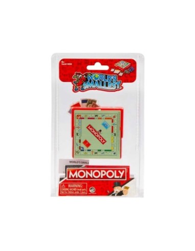 GIOCATTOLO PUBBLICIZZATO: vendita online WORLD'S SMALLEST WRL03000 MONOPOLY in offerta